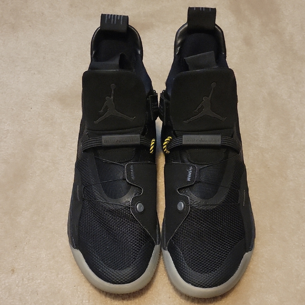 Air Jordan XXXIII Black High-Top Sneakers